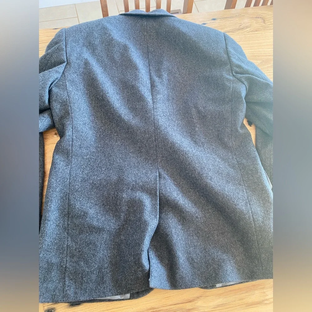 Oscar de la Renta Blue‎ Men's 3 Button Blazer Suit Coat  Preowned